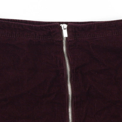 NewLook Womens Purple   A-Line Skirt Size 10