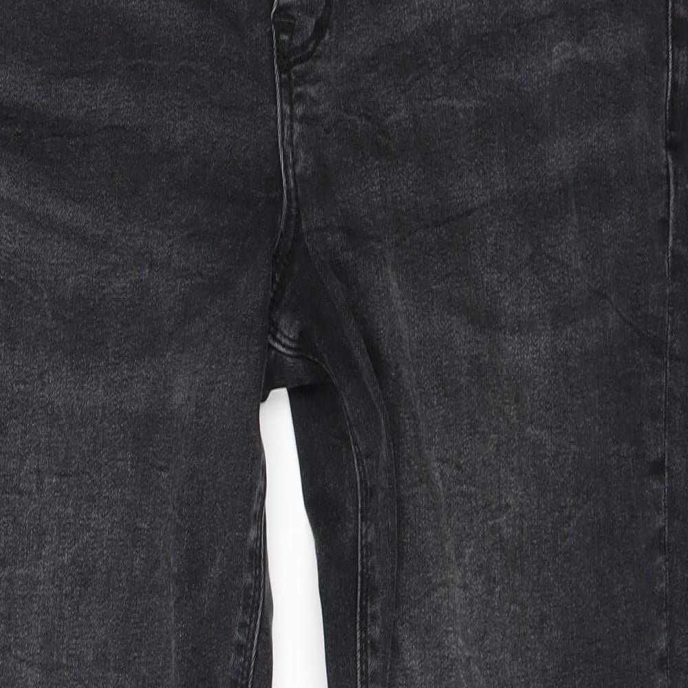 H&M Mens Black   Jegging Trousers Size L L27 in