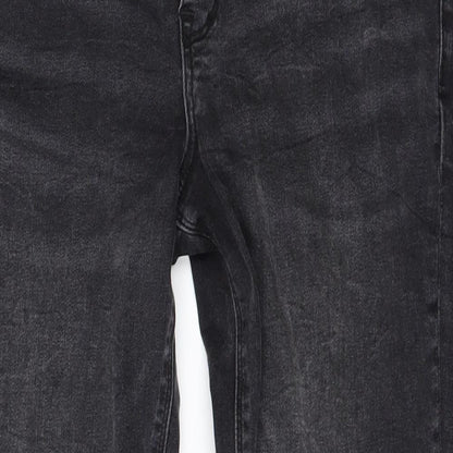 H&M Mens Black   Jegging Trousers Size L L27 in