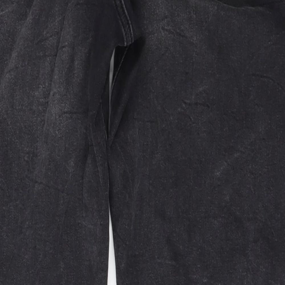 H&M Mens Black   Jegging Trousers Size L L27 in