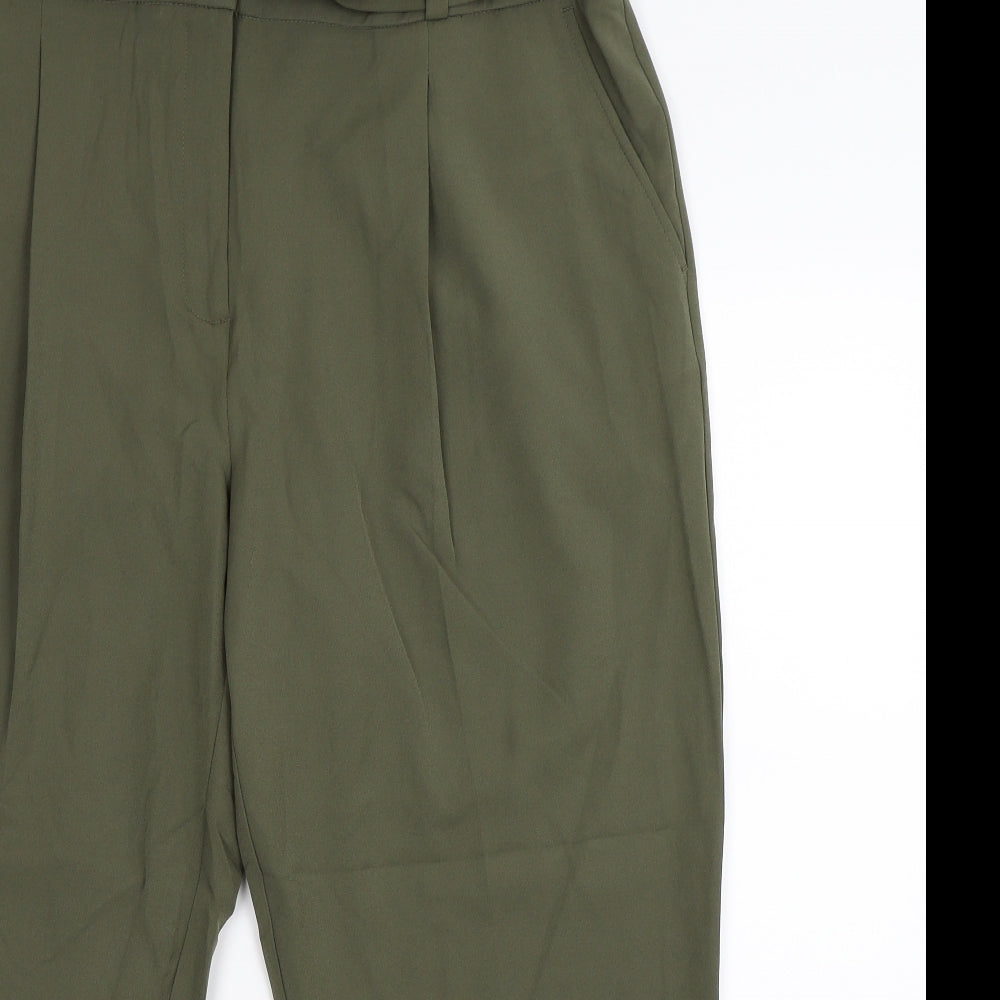 Newlook Womens Green   Dress Pants Trousers Size 18 L25 in