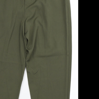 Newlook Womens Green   Dress Pants Trousers Size 18 L25 in
