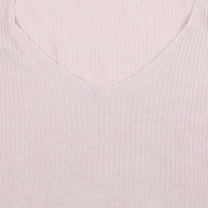 Boohoo Womens Pink   Jumper Dress  Size L  - Open Back