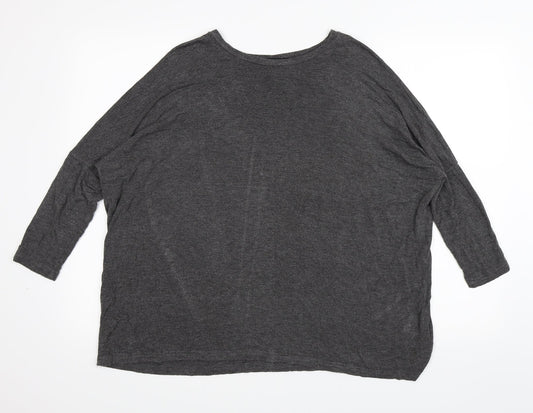 Primark Womens Grey   Basic T-Shirt Size 12