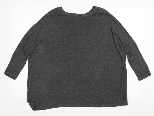 Primark Womens Grey   Basic T-Shirt Size 12