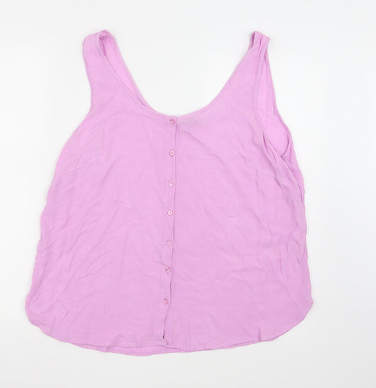 F&F Womens Purple   Basic Tank Size 18