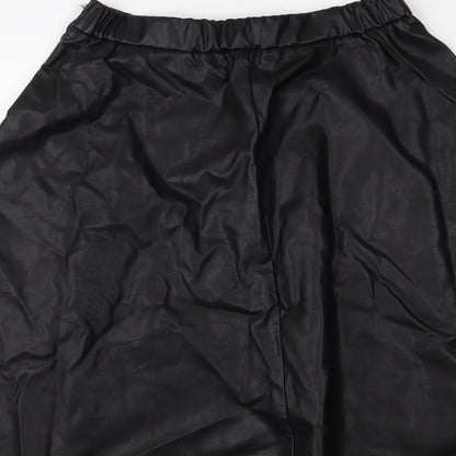 FOREVER 21 Womens Black   A-Line Skirt Size M