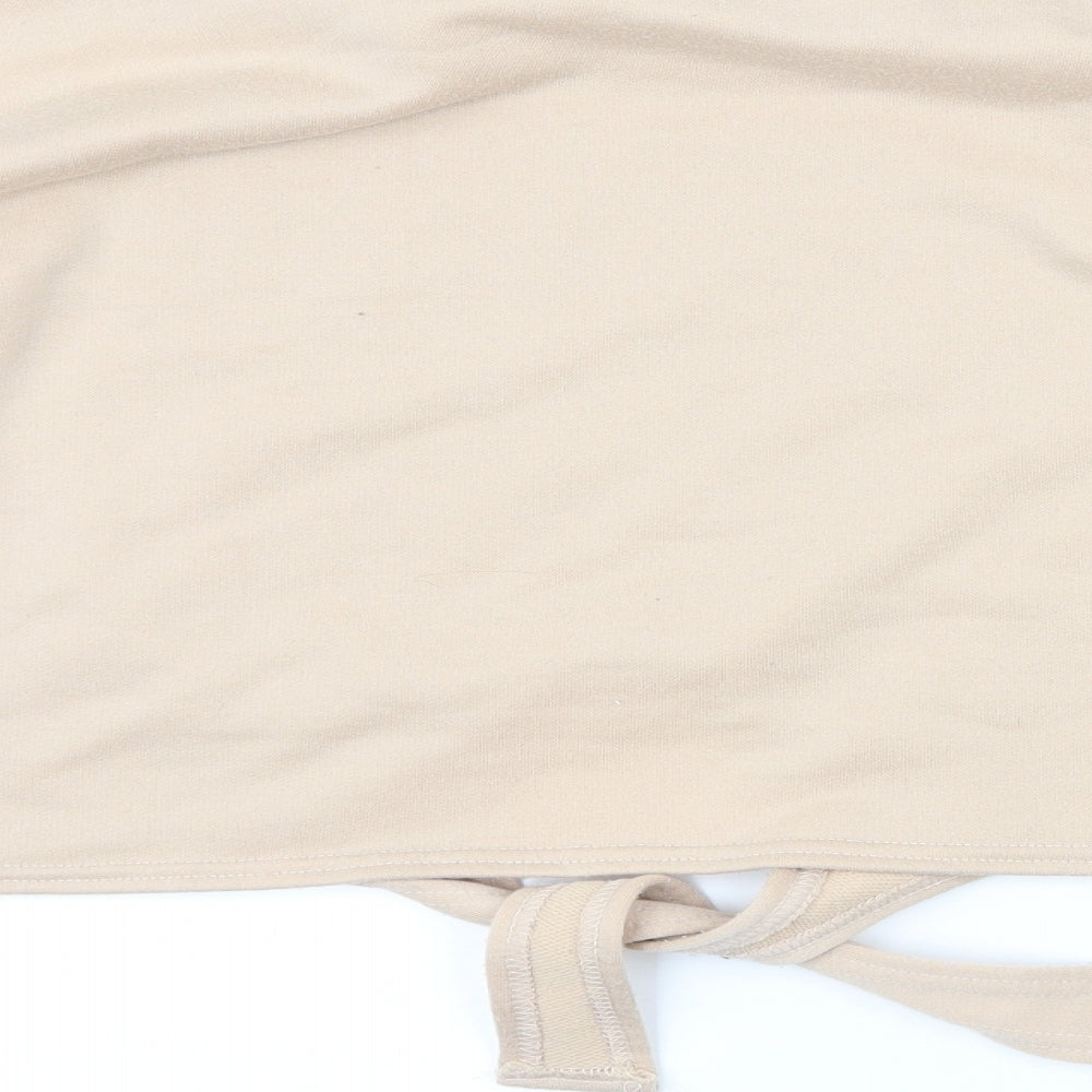 Boohoo Womens Brown   Pullover Sweatshirt Size 12