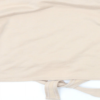 Boohoo Womens Brown   Pullover Sweatshirt Size 12