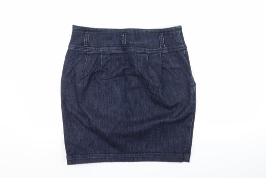 ORSAY Womens Blue  Denim Straight & Pencil Skirt Size 30