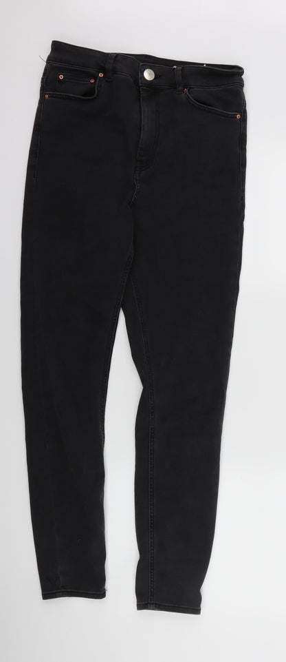 ASOS Womens Grey  Denim Skinny Jeans Size 28 L32 in