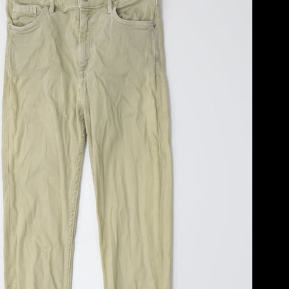 Zara Womens Beige   Skinny Jeans Size 8 L25 in