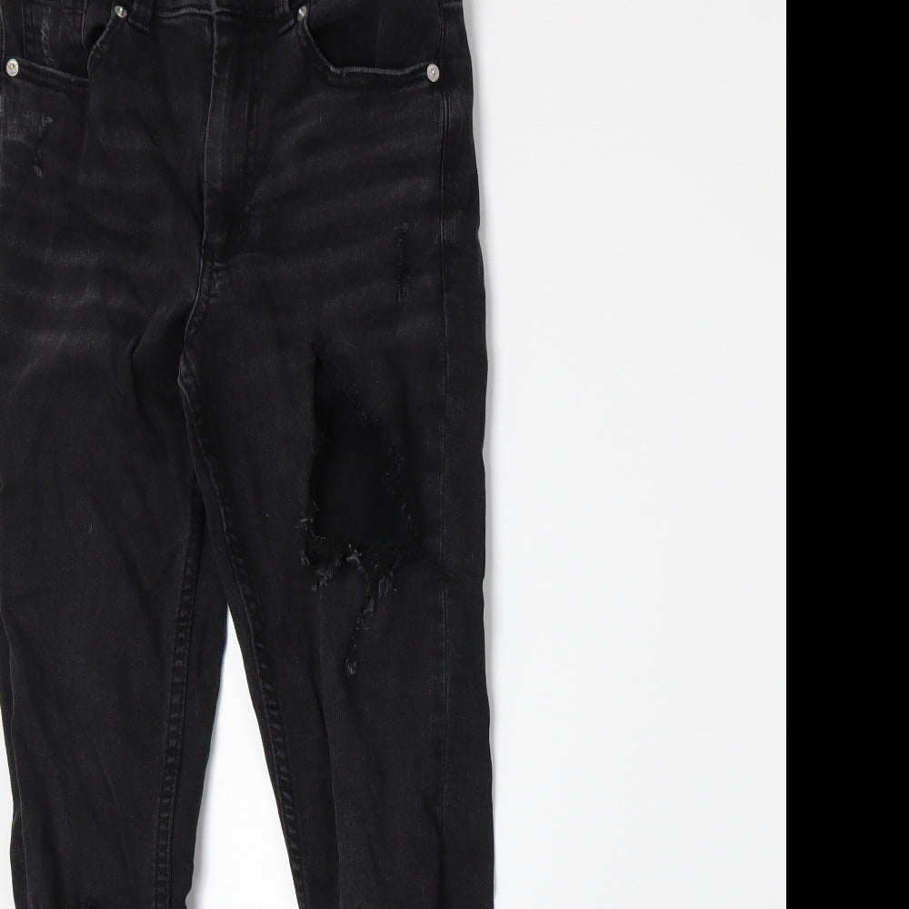 Primark Womens Grey  Denim Skinny Jeans Size 8 L27 in