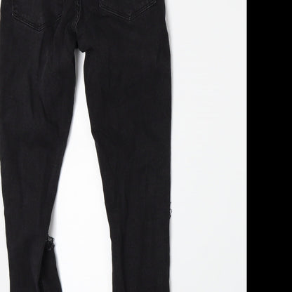 Primark Womens Grey  Denim Skinny Jeans Size 8 L27 in