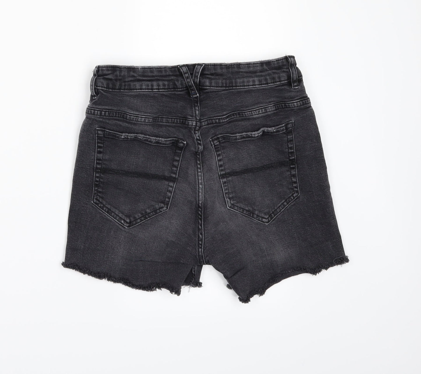 Divided by H&M Womens Blue  Denim Cut-Off Shorts Size 8