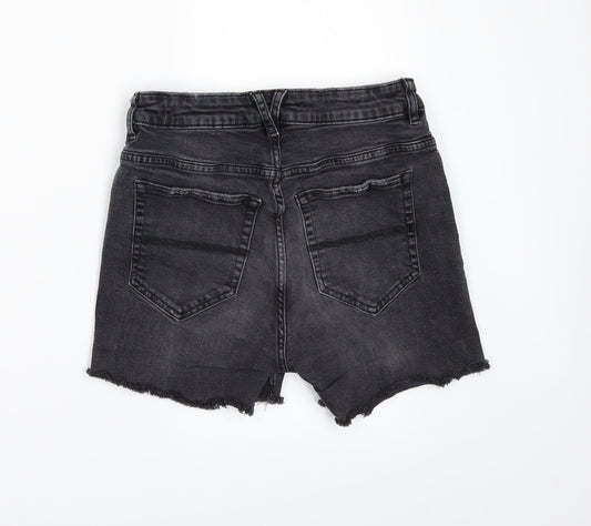 Divided by H&M Womens Blue  Denim Cut-Off Shorts Size 8