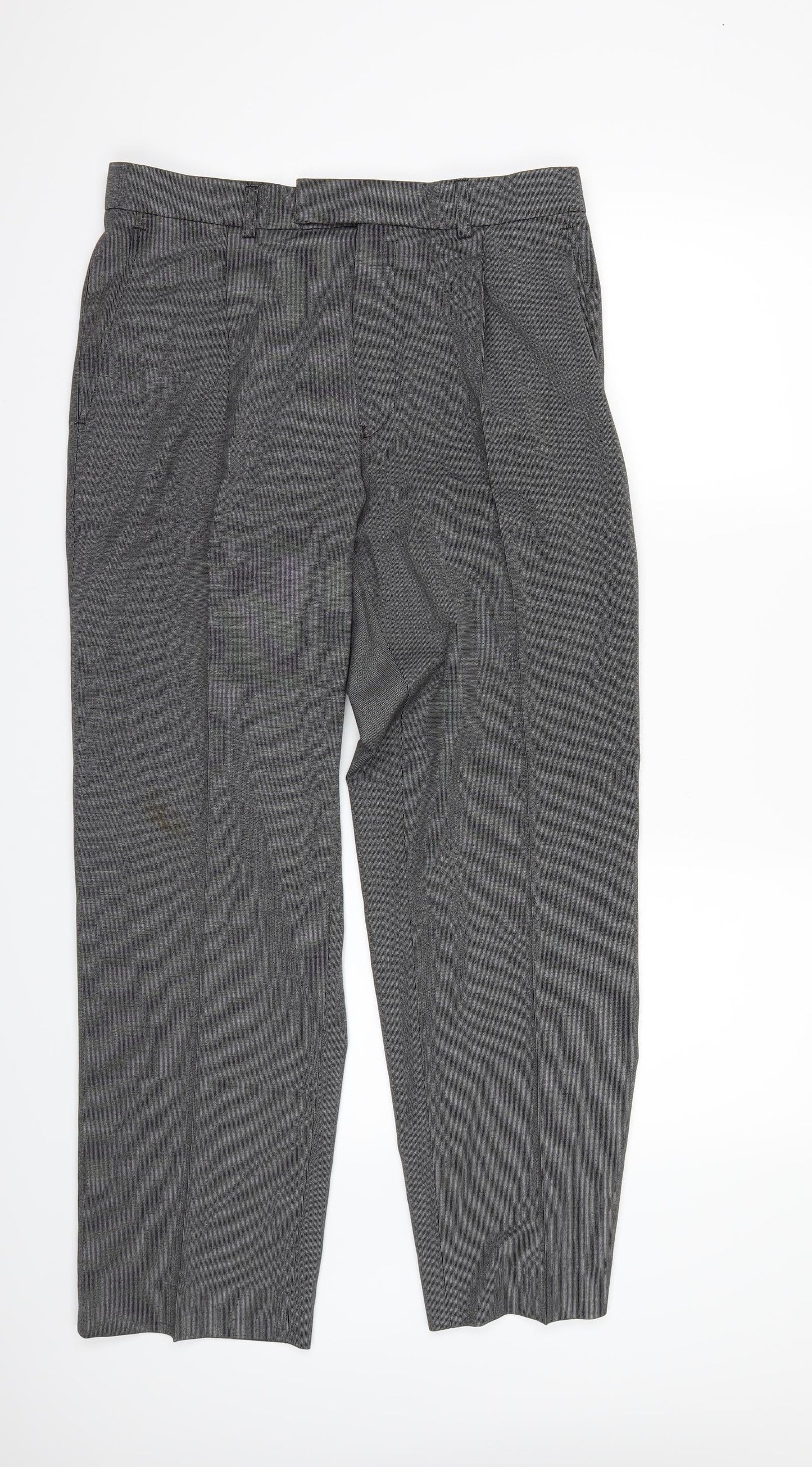 F&F Mens Grey   Trousers  Size 32 L20 in