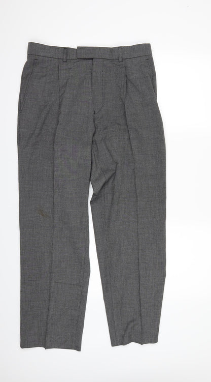 F&F Mens Grey   Trousers  Size 32 L20 in