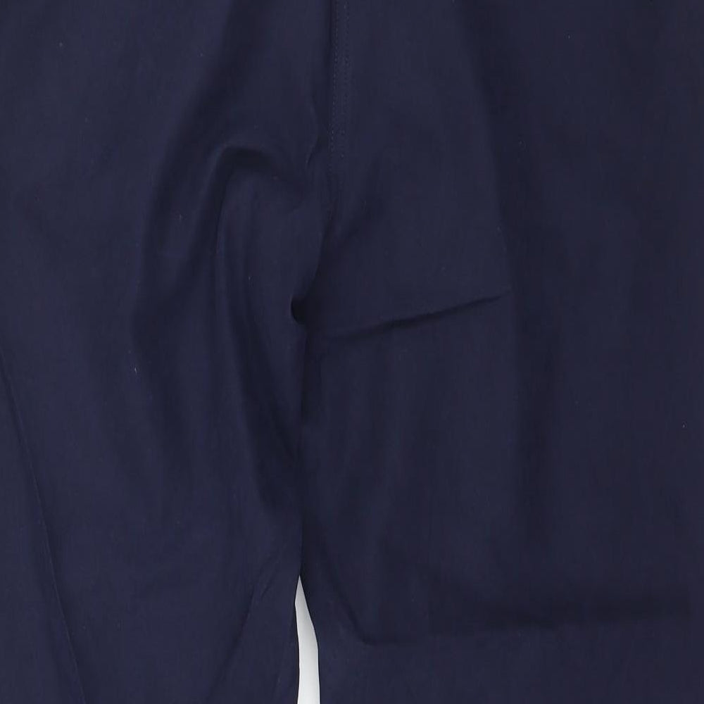 Womens UK Size 10 Preworn Regular Fit  Blue Trousers
