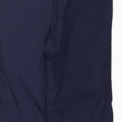 Womens UK Size 12 Preworn Regular Fit  Blue Trousers
