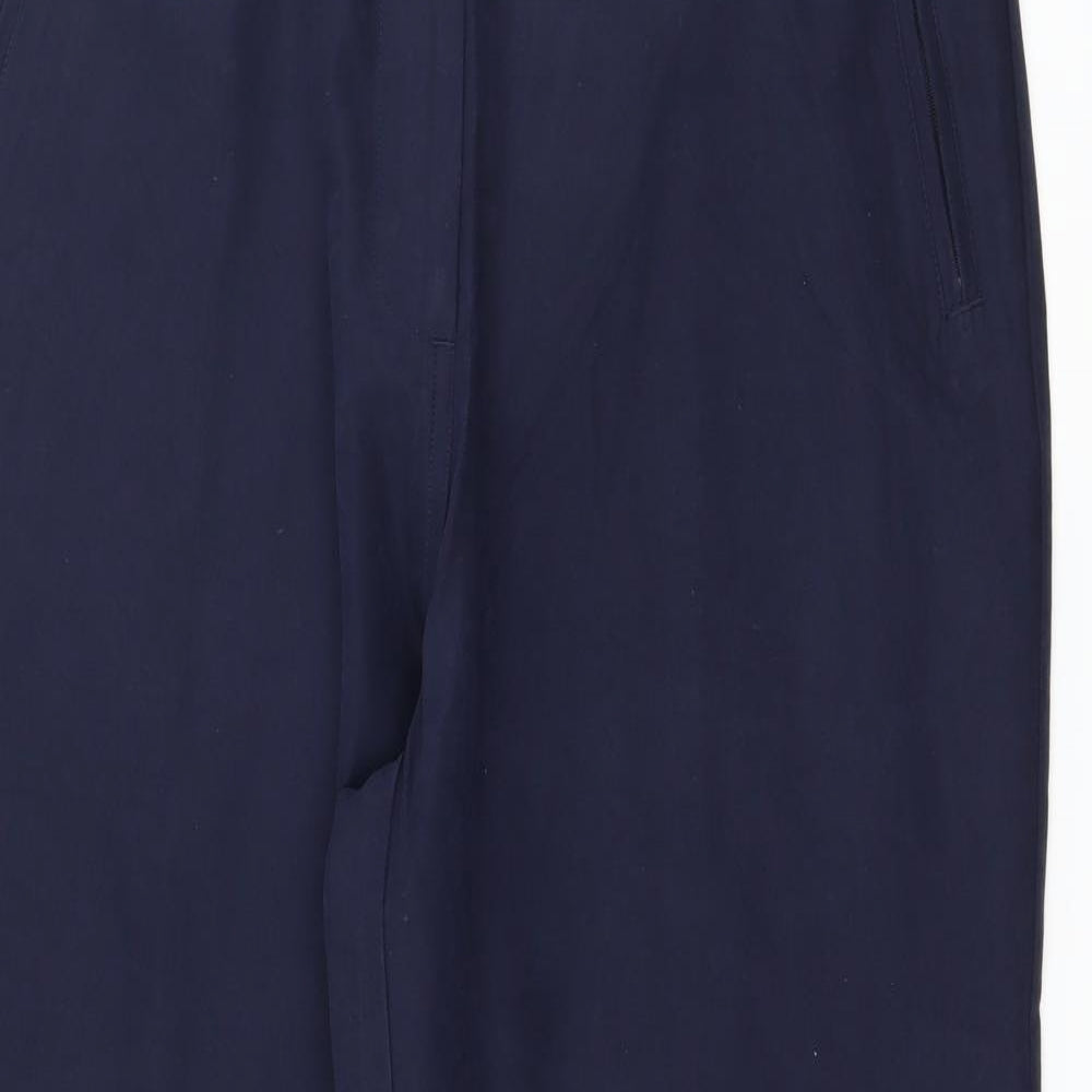 Womens UK Size 16 Preworn Regular Fit  Blue Trousers