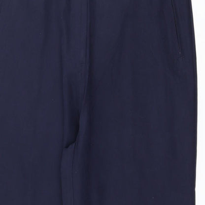 Womens UK Size 16 Preworn Regular Fit  Blue Trousers