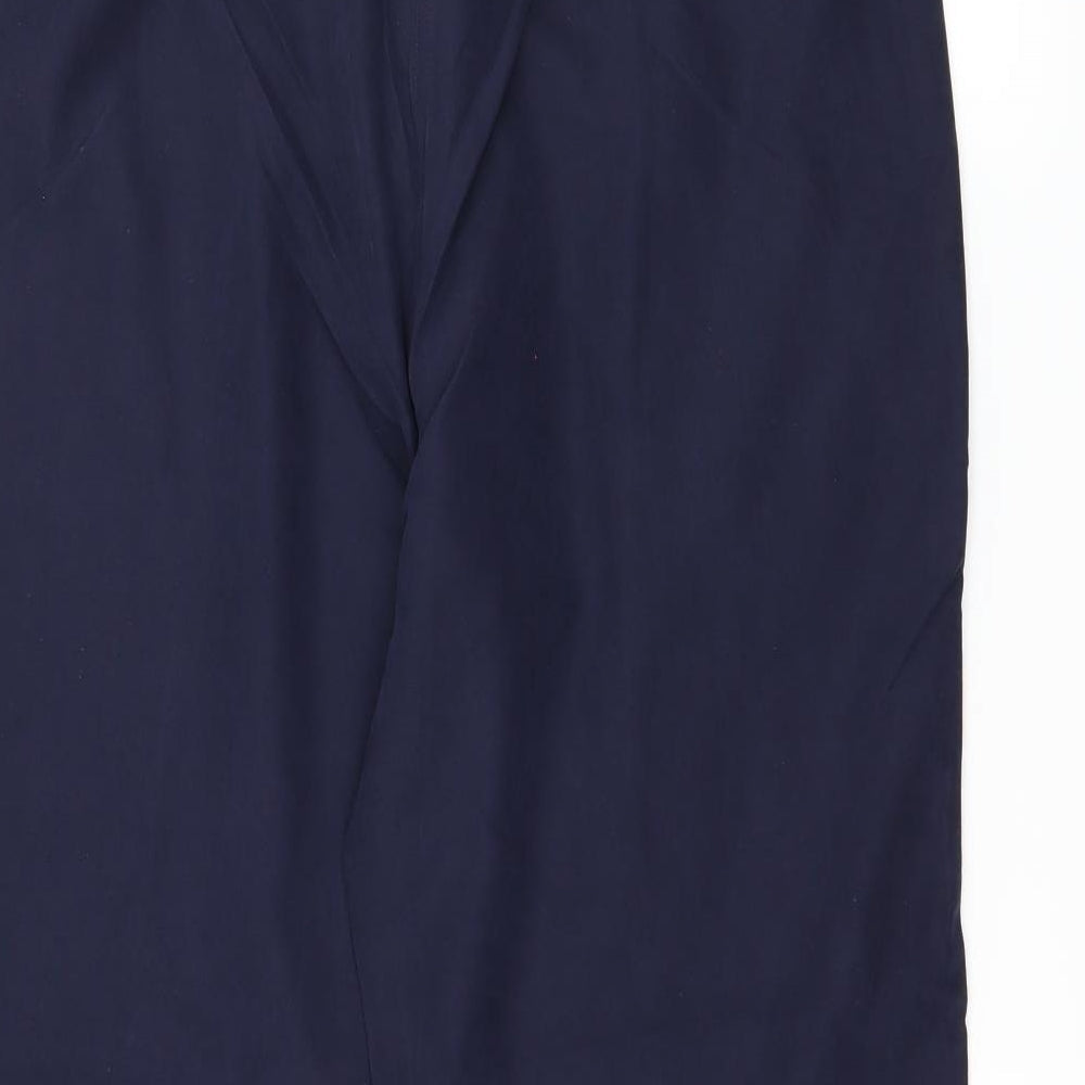 Womens UK Size 16 Preworn Regular Fit  Blue Trousers