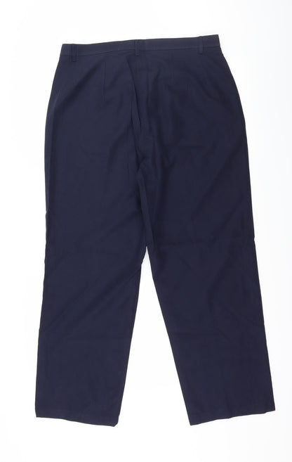 Preworn Womens Blue   Trousers  Size 16 L27 in
