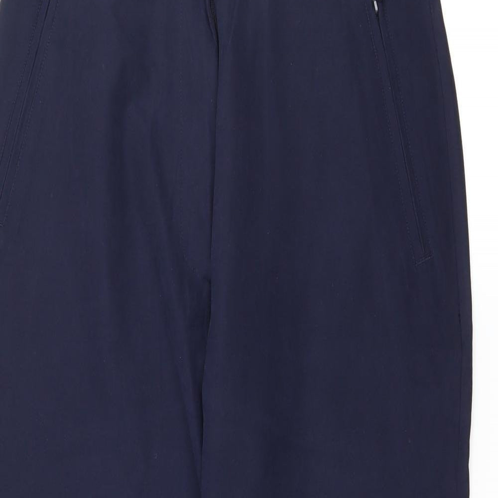 Womens UK Size 12 Preworn Regular Fit  Blue Trousers