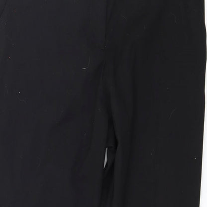 Womens UK Size 10 H&M Regular Fit  Black Trousers