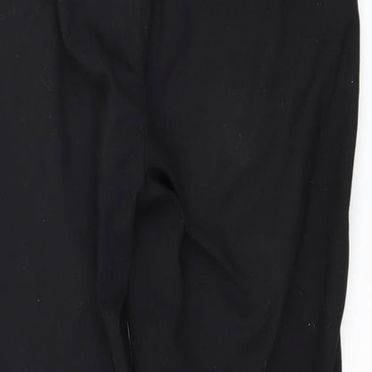 Womens UK Size 10 H&M Regular Fit  Black Trousers