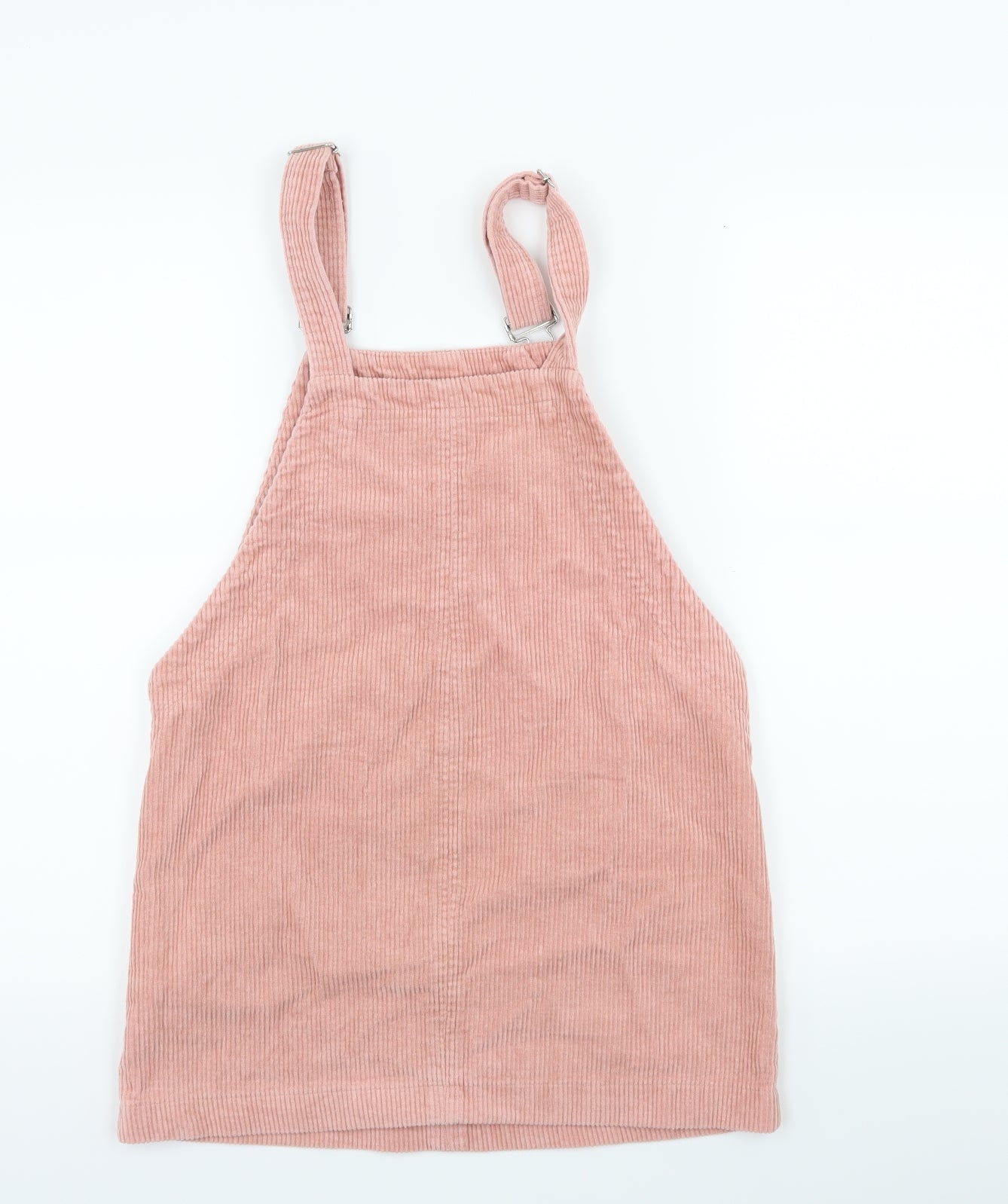 FOREVER 21 Womens Pink  Corduroy Pinafore/Dungaree Dress  Size S