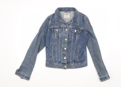 Denim co Womens Blue   Jacket  Size 8