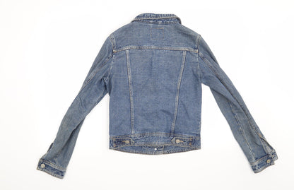 Denim co Womens Blue   Jacket  Size 8