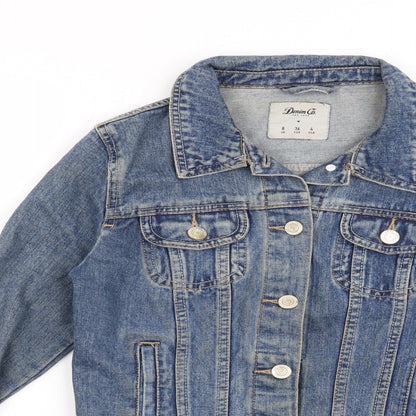 Denim co Womens Blue   Jacket  Size 8