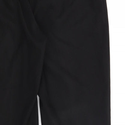 Womens UK Size 14 BHS Regular Fit  Black Trousers