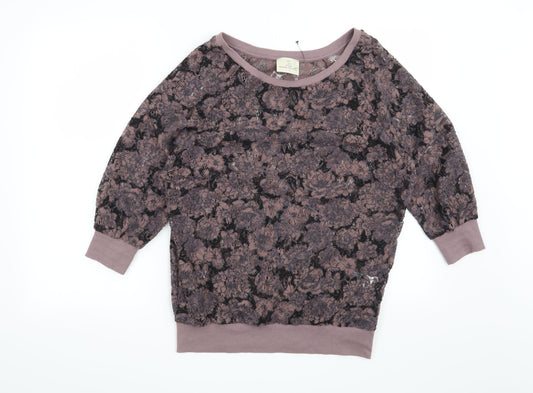 Womens UK Size 8 NEXT Purple Pullover Sweatshirt