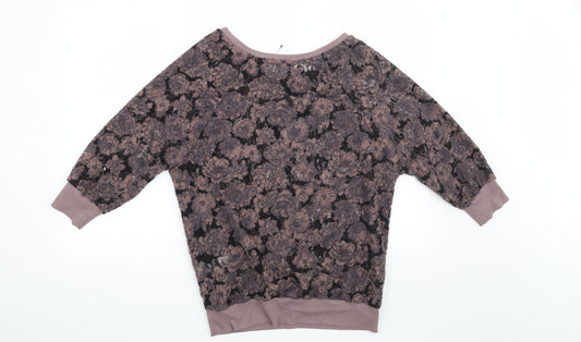 Womens UK Size 8 NEXT Purple Pullover Sweatshirt