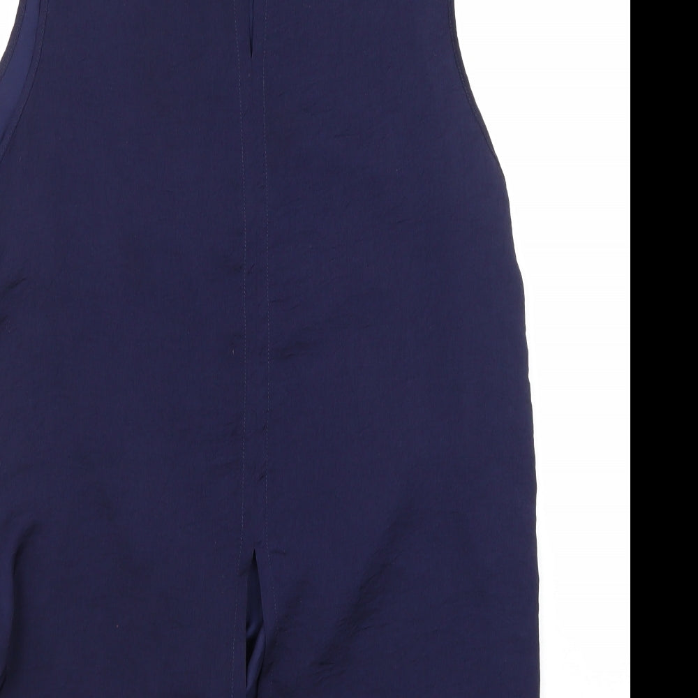 Womens UK Size 14 Riverisland Blue Basic Blouse