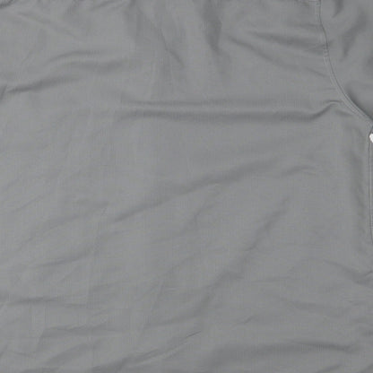 Armando Mens Grey    Button-Up Size L