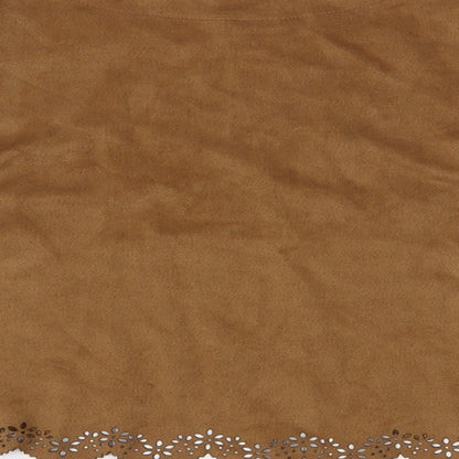 Matalan Girls Brown   Jacket  Size 4 Years  - Suede Effect