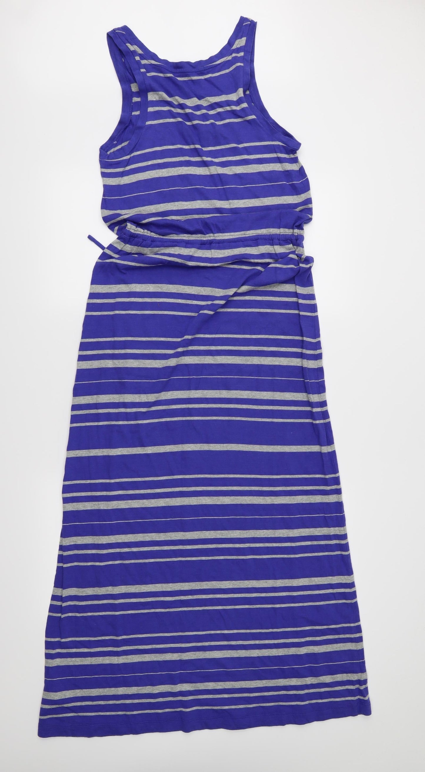 Gap Womens Blue Striped Jersey Maxi  Size S
