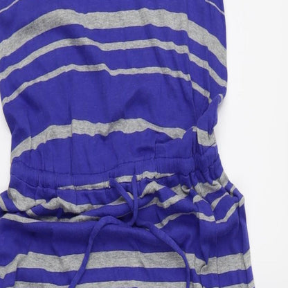 Gap Womens Blue Striped Jersey Maxi  Size S