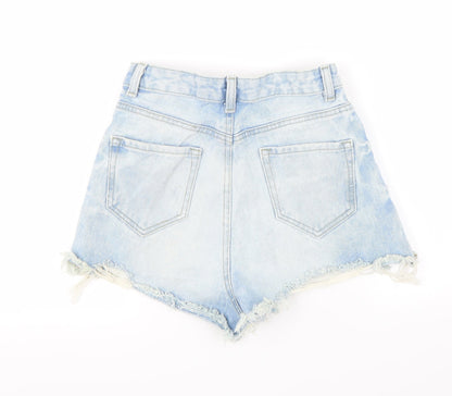 Denim Co Womens Blue  Denim Hot Pants Shorts Size 6