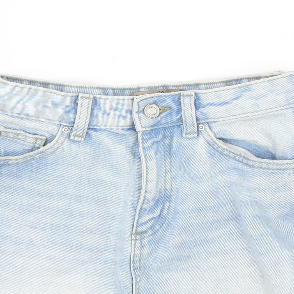 Denim Co Womens Blue  Denim Hot Pants Shorts Size 6