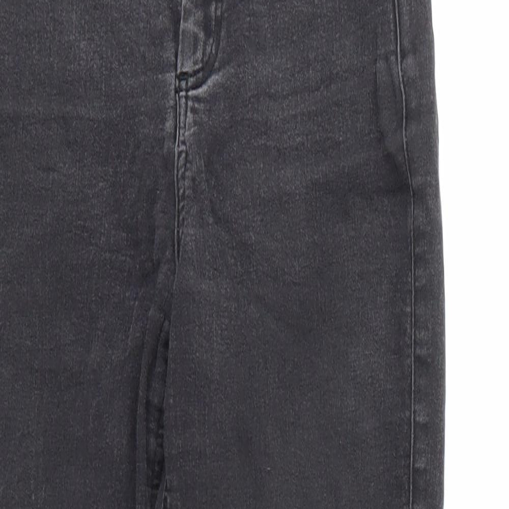 Topshop Womens Black  Denim Skinny Jeans  L30 in