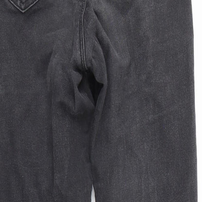 Topshop Womens Black  Denim Skinny Jeans  L30 in