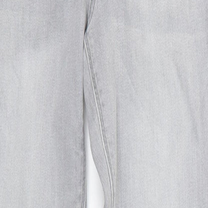 Denim Co Womens Grey  Denim Skinny Jeans Size 8 L26 in