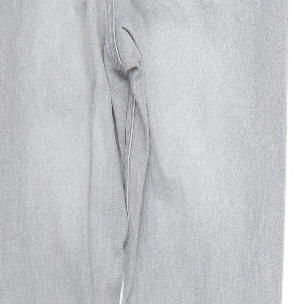 Denim Co Womens Grey  Denim Skinny Jeans Size 8 L26 in