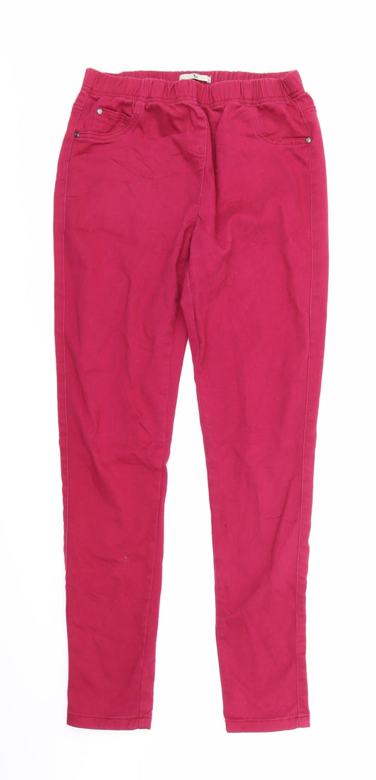 TU Womens Purple   Jegging Trousers Size 10 L28 in